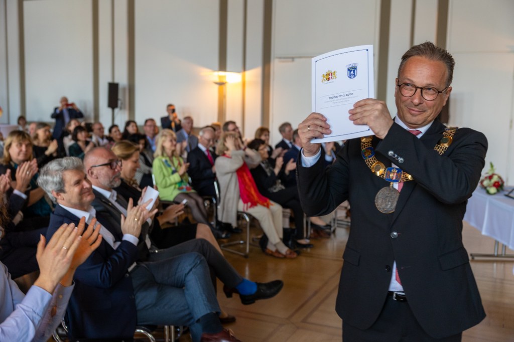 Städtepartnerschaft zwischen Neuss und Herzliya besiegelt