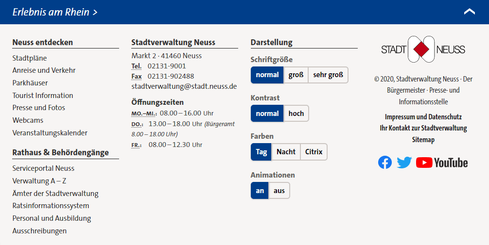 lsne_footer.png Fuß-Bereich der Seite.